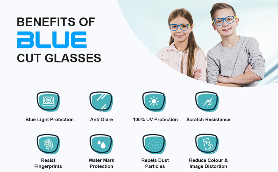 Blue Cut Eyeglasses For Girls